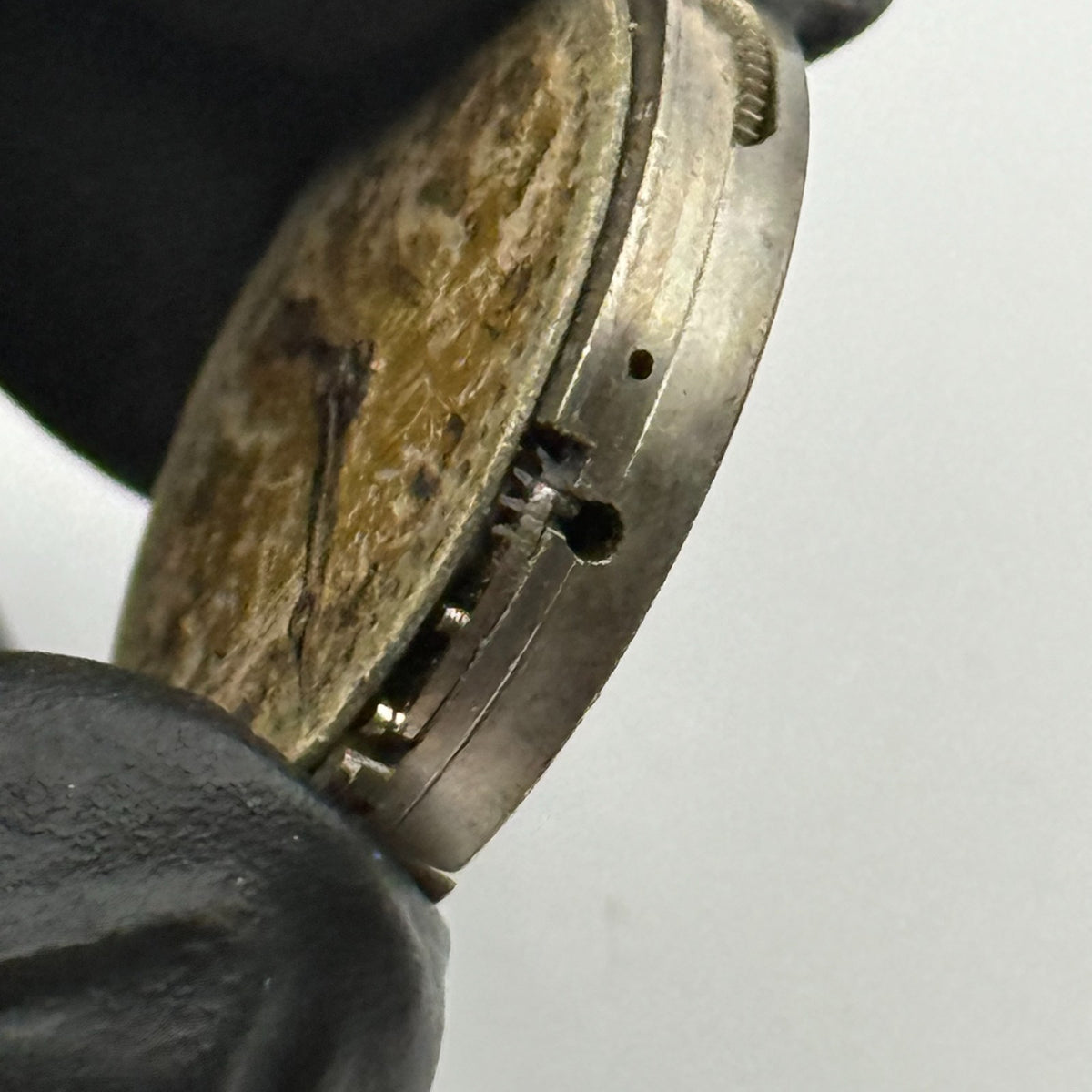Meridian Regd Watch Movement 15 Jewels 6 Adjustments Manual Wind Parts 23.6mm