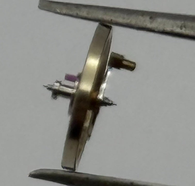 Ebosa 86 87 Balance Wheel Complete And Spring 8¾’’’ 1249 Watch Movement Parts