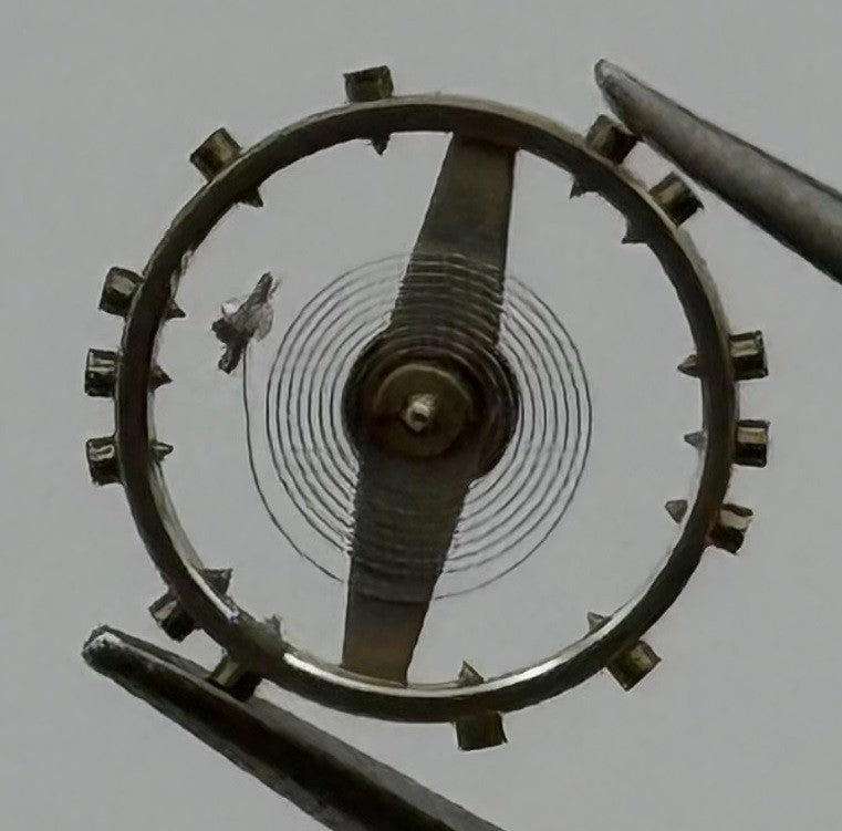 FEF 270 Balance Wheel Complete And Spring 5¼’’’ Renata 173 Watch Movement Parts