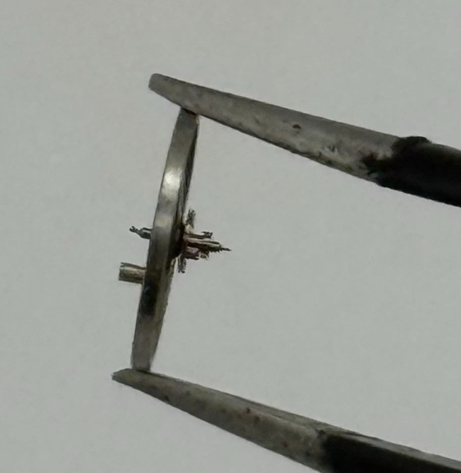 ETA 2487 Balance Wheel Complete And Spring 5½’’’ 5153 Watch Movement Parts NOS