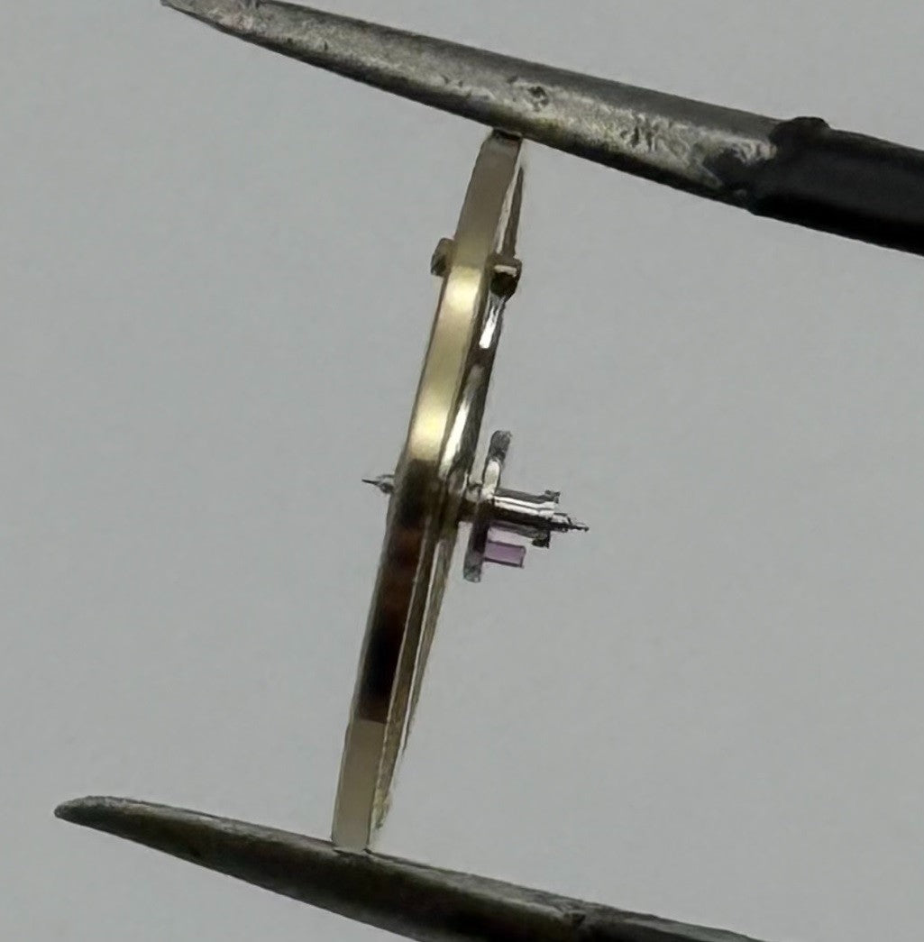 Oris 650 654 Balance Wheel Complete And Spring 11½’’’ 1518 Watch Movement Parts