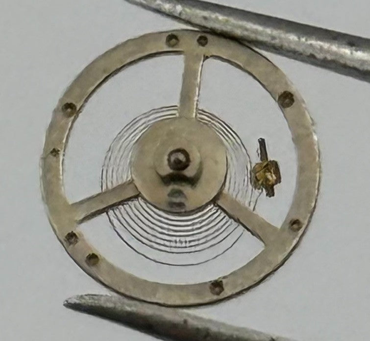 Ebosa 85 Balance Wheel Complete And Spring Renata 132 M Watch Movement Parts NOS