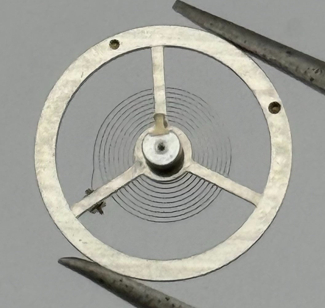 Brac 500 Balance Wheel Complete And Spring Renata 1636 Watch Movement Parts NOS