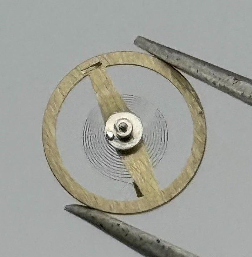 Cattin 64 Balance Wheel Complete And Spring 6¾ x 8''' 5164 Watch Movement Parts