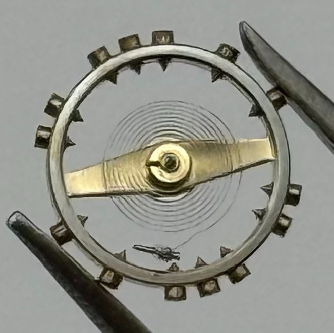 AS 1677 Balance Wheel Complete And Spring Renata 1224 M Watch Movement Parts NOS