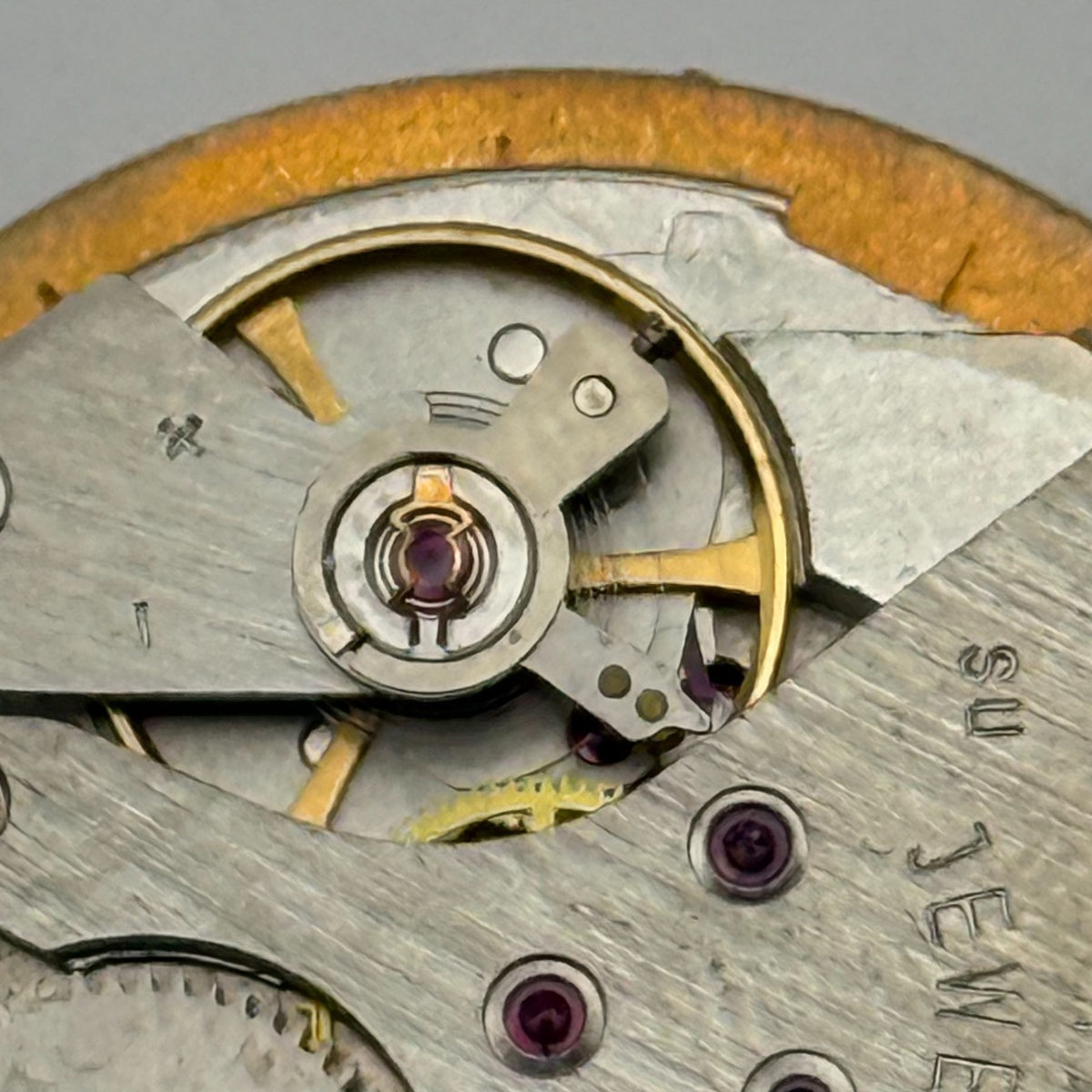 Poljot 2614.2H Watch Movement Sekonda Soviet 17 Jewels Manual Wind Parts 26.4mm