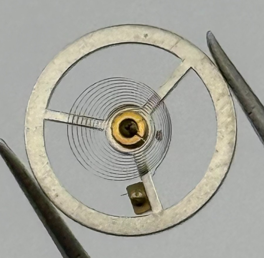 Desa 120 Balance Wheel Complete And Spring Renata Watch Movement Parts NOS