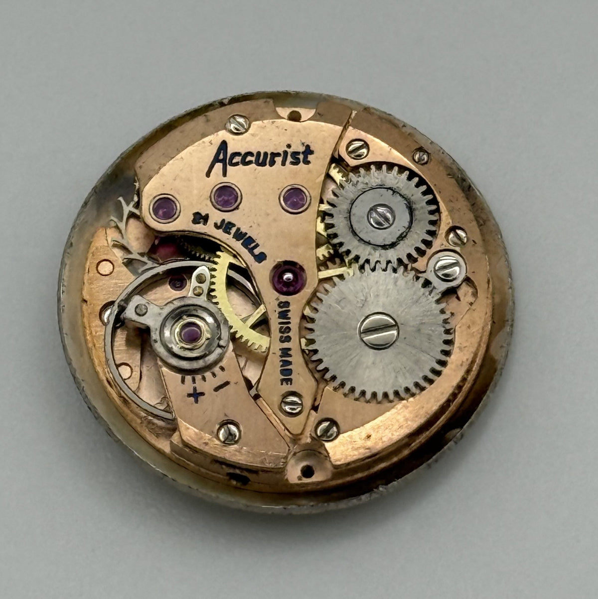 Felsa 4122 Watch Movement - Accurist - For Parts / Repair