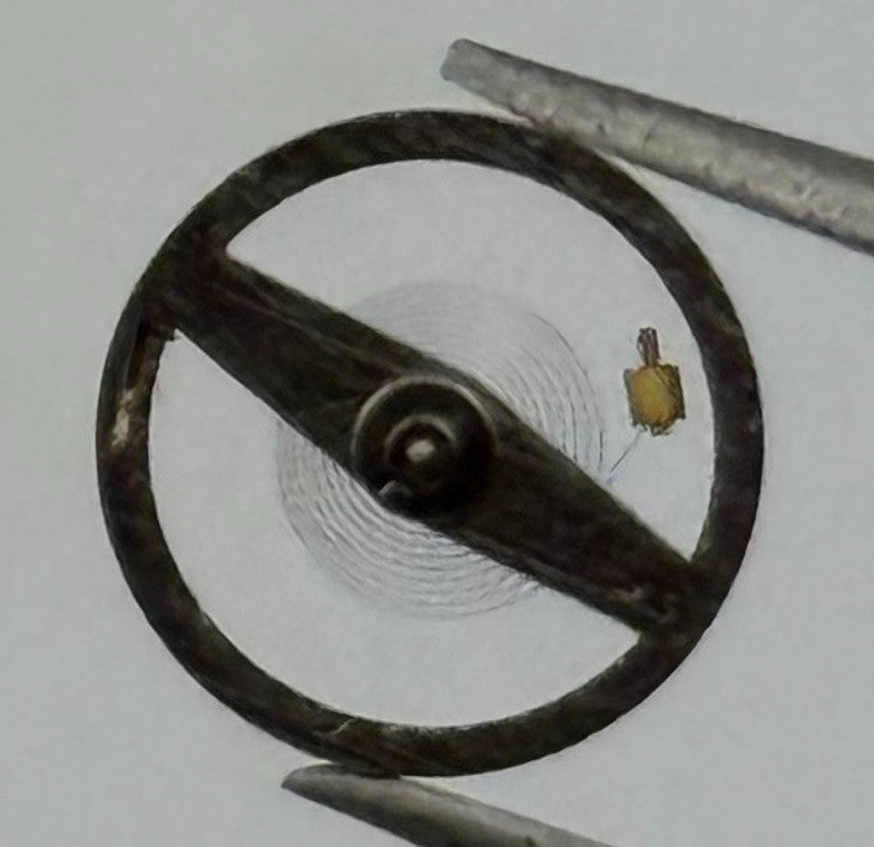 Brac 2051 /1 Balance Wheel Complete And Spring 5¼’’’ 3817 Watch Movement Parts