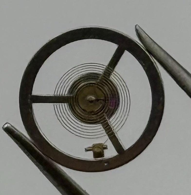 BFG 34 Balance Wheel Complete And Spring 10½’’’ 322 Watch Movement Parts NOS