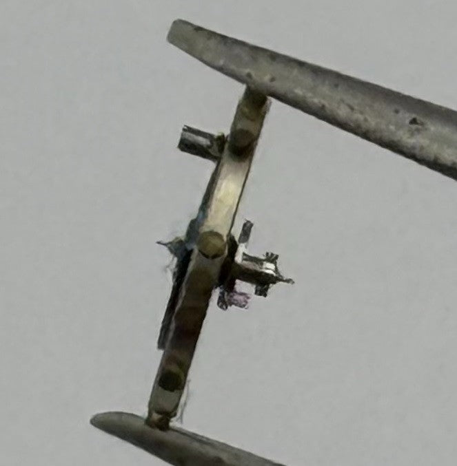 Peseux 100 Balance Wheel Complete And Spring 5¼’’’ 275 Watch Movement Parts NOS