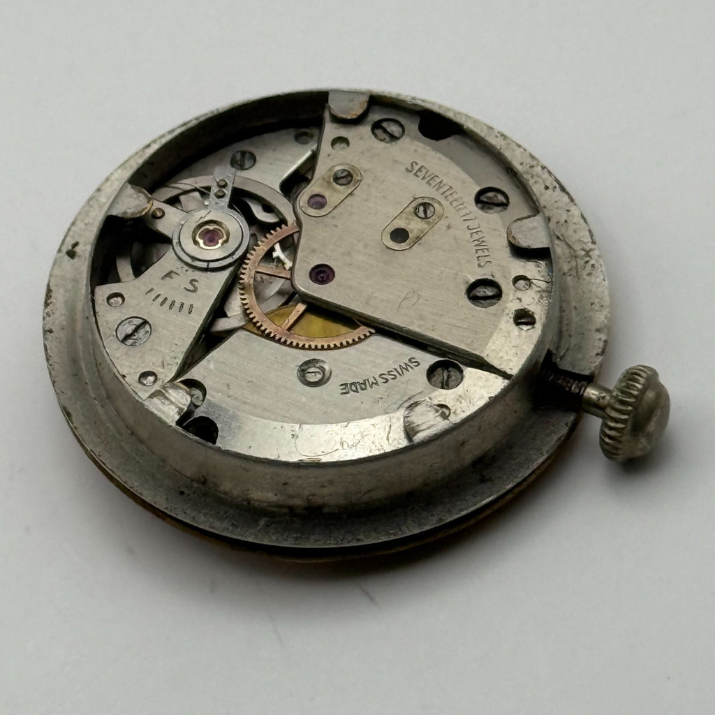 Tramier Watch Movement 17 Jewels Shockproof Swiss Manual Wind Parts 23.6mm