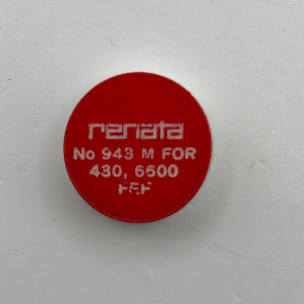 FEF 430 6600 Balance Wheel Complete And Spring Renata 943 M Watch Movement Parts