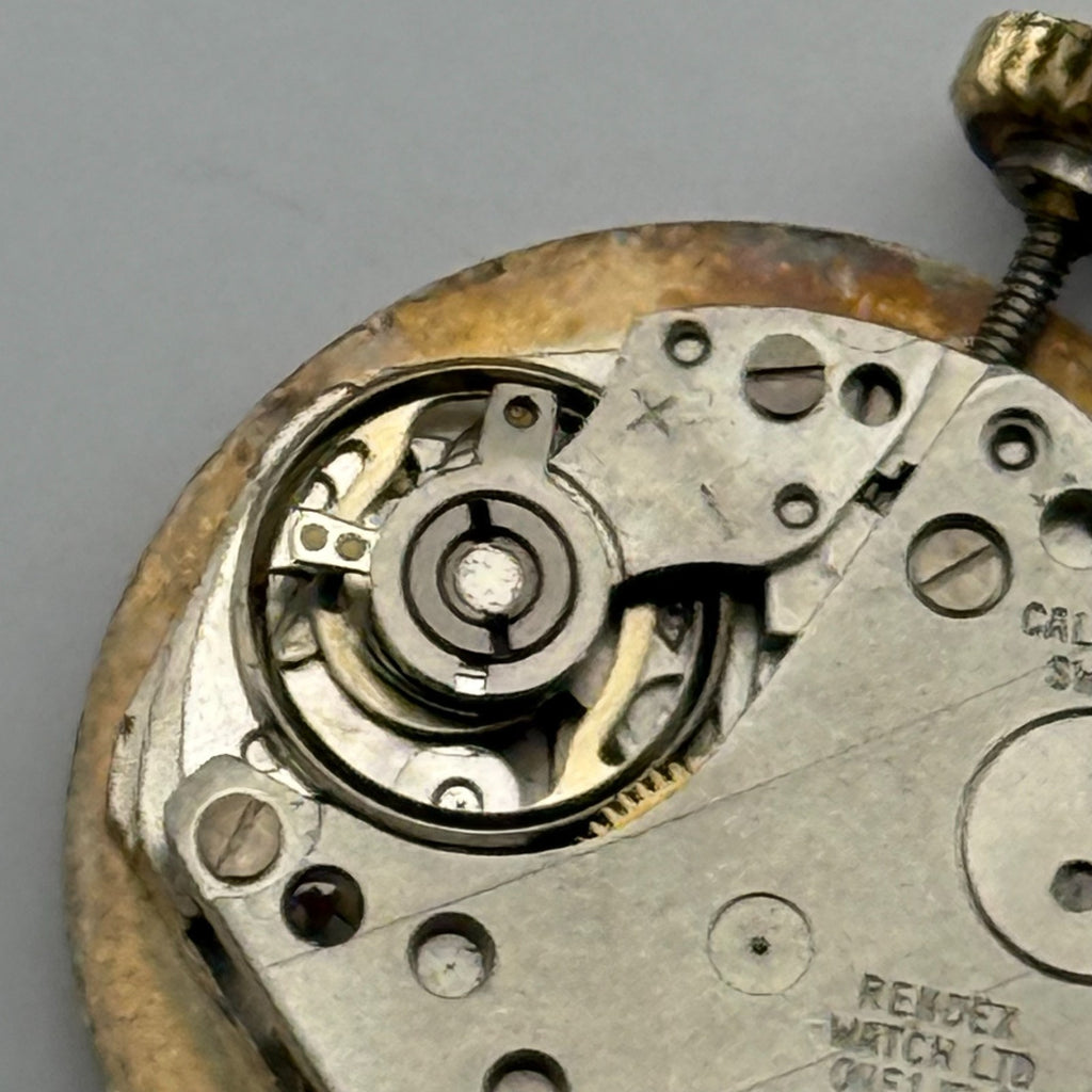 Ronda 5001 Watch Movement Corocraft 1Jewel Swiss Manual Wind Parts Repair 15.2mm