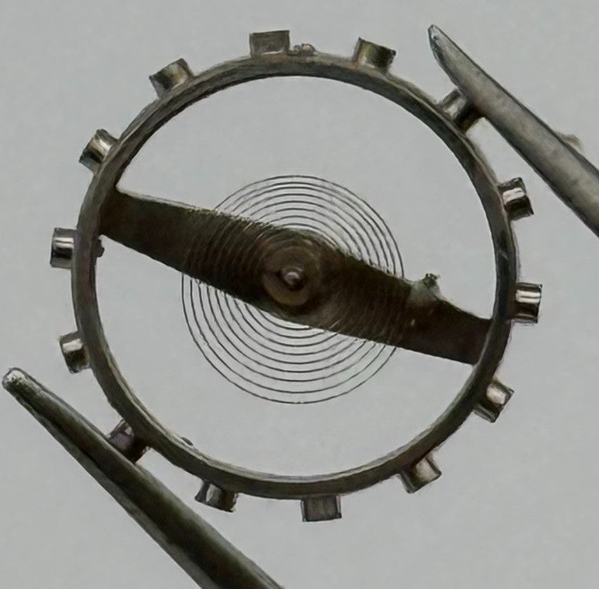Brac 2021 Balance Wheel Complete And Spring Watch Movement Parts NOS