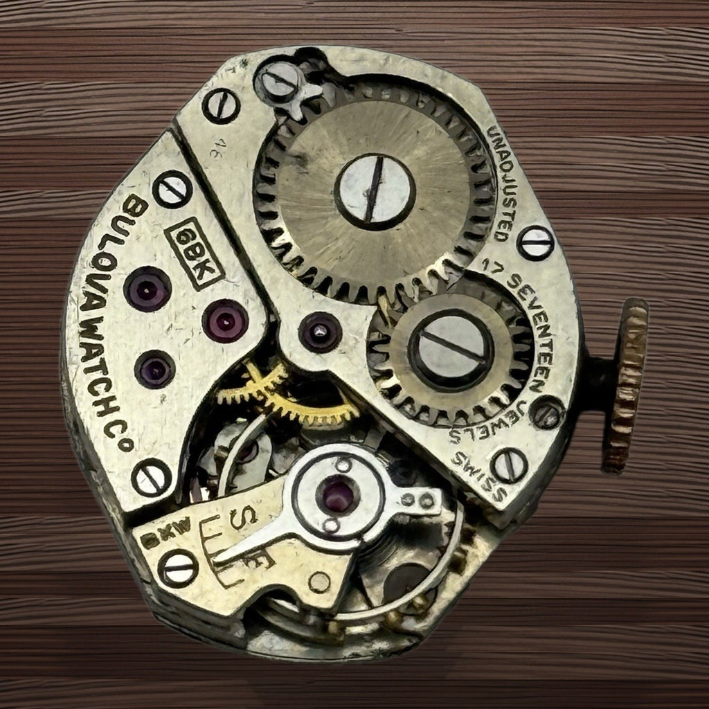 Bulova 69K Watch Movement - Ladies - For Parts / Repair - 15.1mm