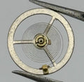 Brac 180 Balance Wheel Complete And Spring 12’’’ Pour Watch Movement Parts NOS