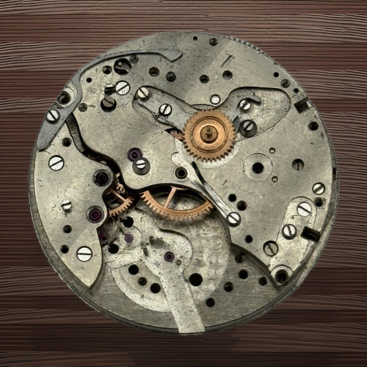 Landeron Brevet Watch Movement - Chronograph - For Parts / Repair - 31.7mm
