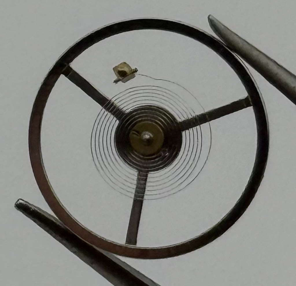 EB 8381 8391-66 Balance Wheel Complete And Spring 10½’’’ Watch Movement Parts