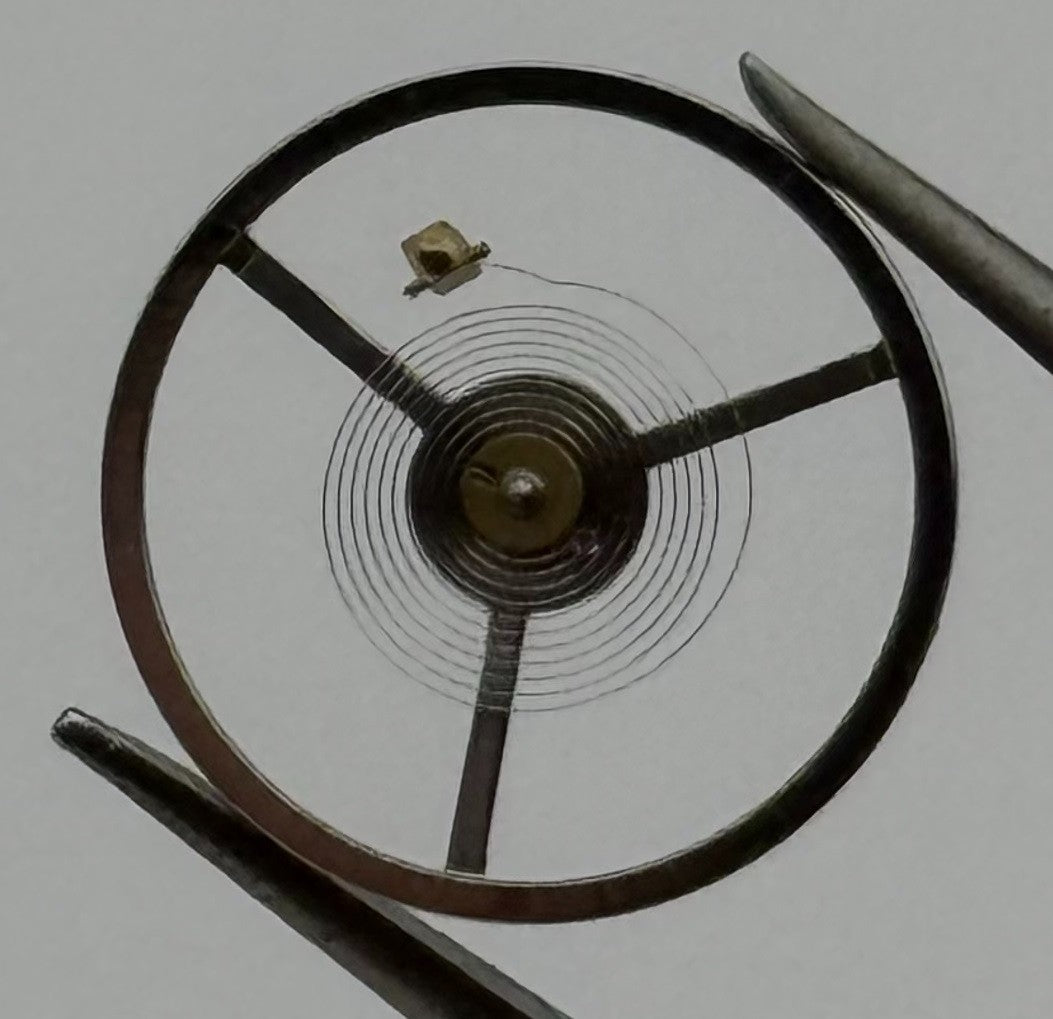 EB 8381 8391-66 Balance Wheel Complete And Spring 10½’’’ Watch Movement Parts