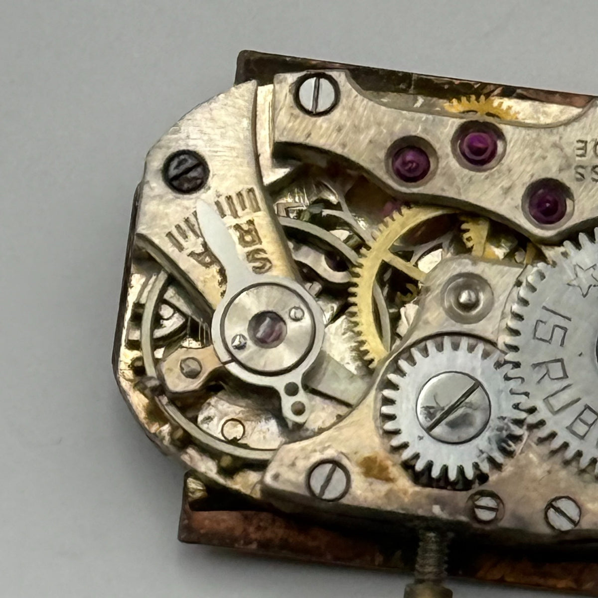 Lanco Langendorf 524 Watch Movement Running Ladies Swiss 15 Rubis Parts 12.7mm
