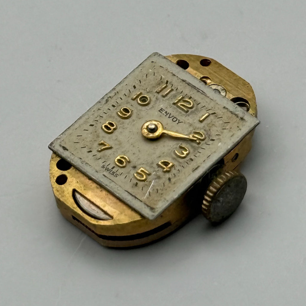 ETA 2345 Watch Movement Envoy Swiss Manual Wind Vintage Parts Repair 12.8mm