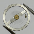 RL Rax 1013 1237 Balance Wheel Complete And Spring 1679 M Watch Movement Parts