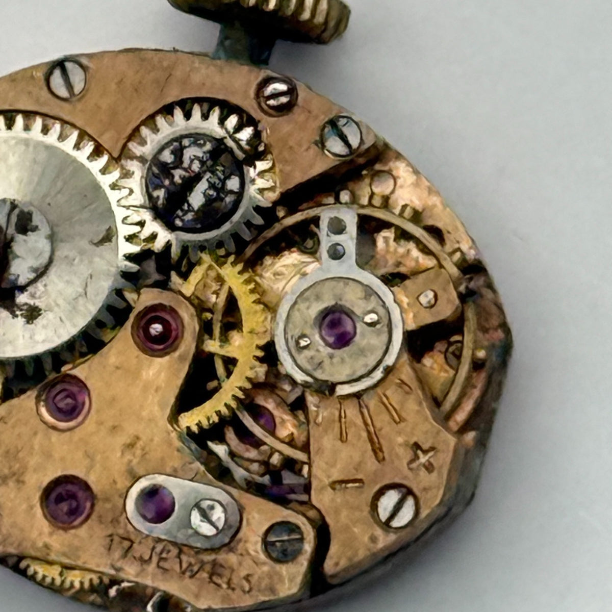 Phigied Extra Watch Movement 17 Rubis Swiss Manual Wind Parts Repair 13.2mm