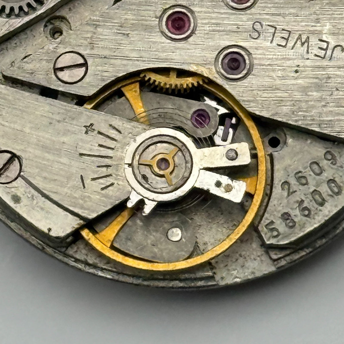 Poljot 2609 Watch Movement Soviet 17 Jewels Manual Wind Parts Repair 26.5mm