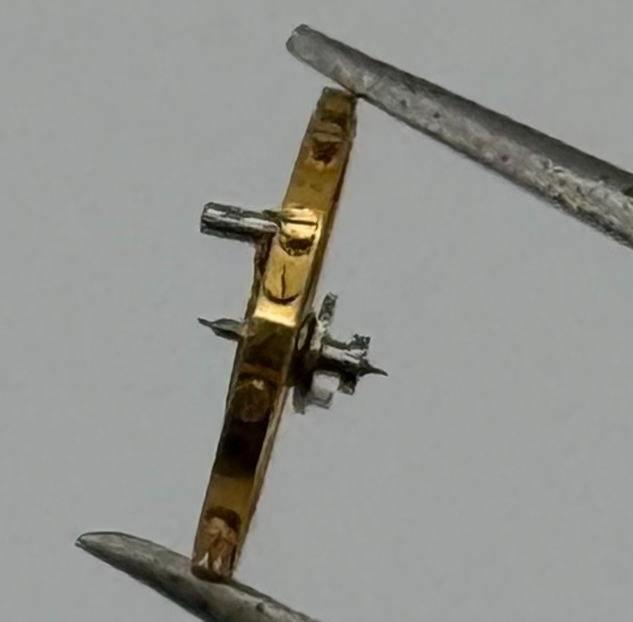 MST 349 Balance Wheel Complete And Spring 5¼’’’ Renata 256 Watch Movement Parts