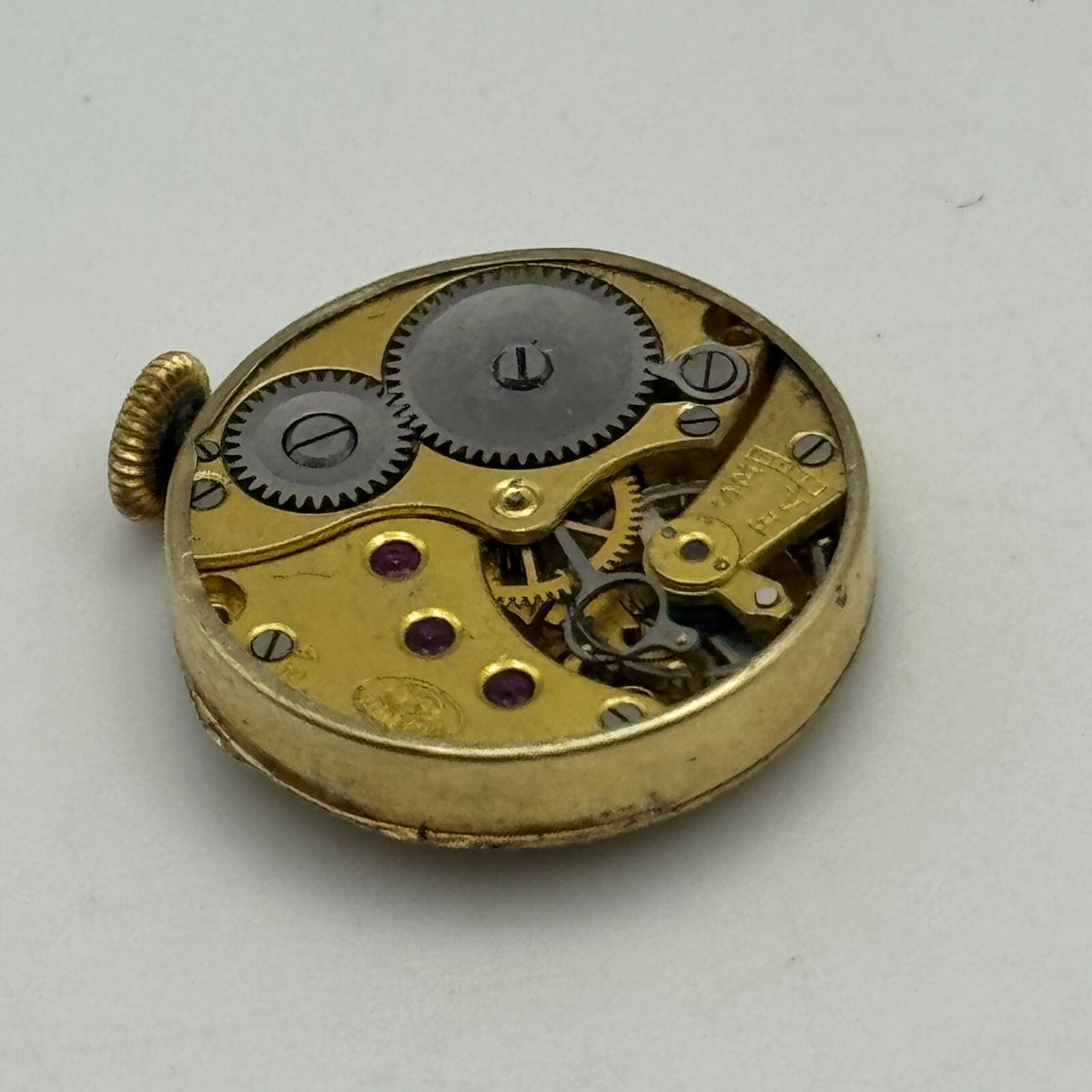 Revue GT Cal 42 Watch Movement Manual Wind Swiss Vintage Parts Spares 19.9mm 