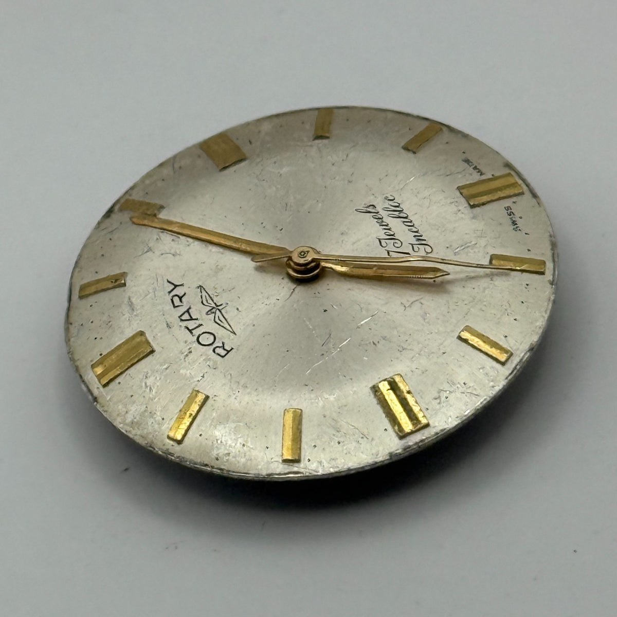 AS 1795 Watch Movement A. Schild 1795 Rotary 17J Incabloc Swiss Parts 25.9mm