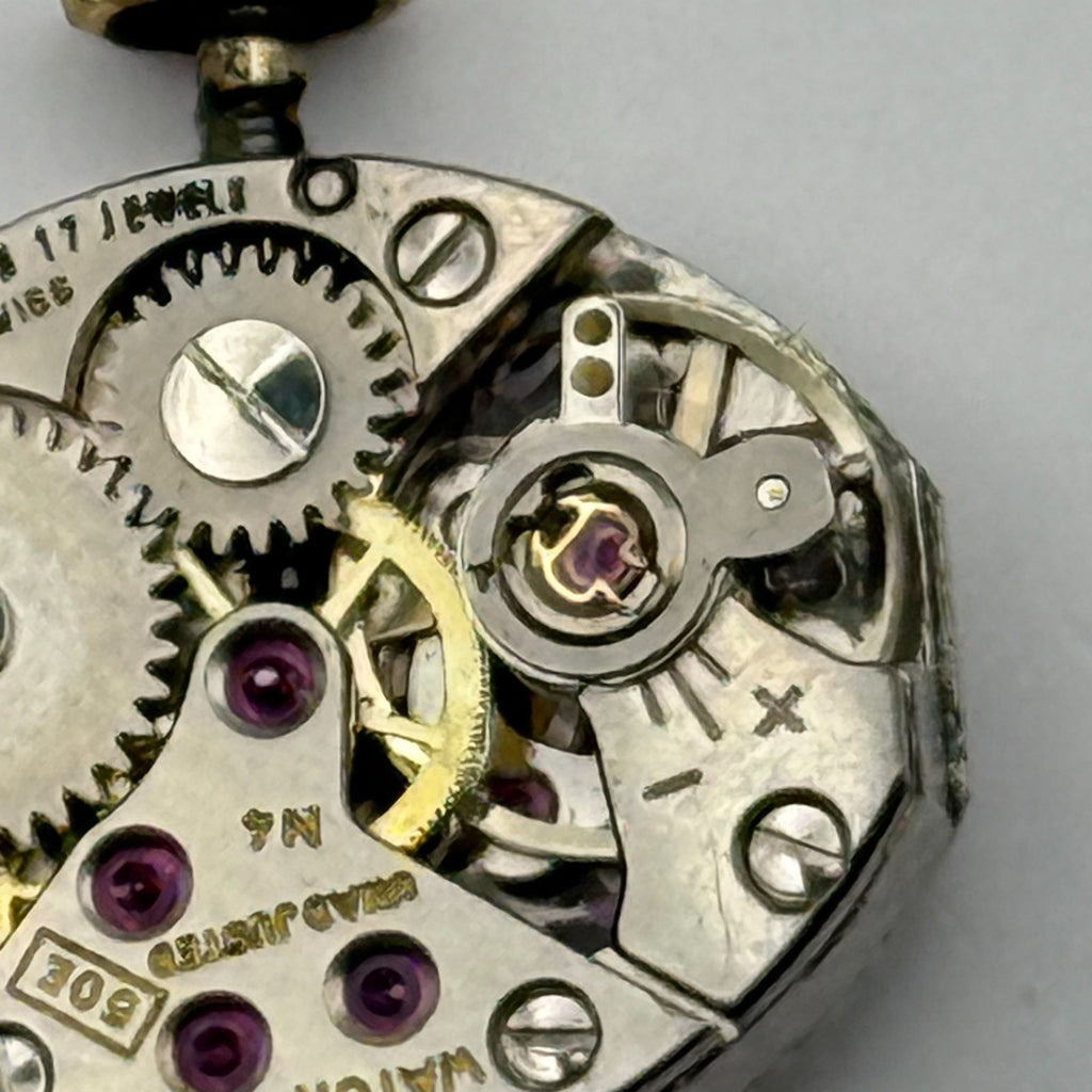 FEF 6630 Watch Movement Caravelle 17 Jewels Swiss Manual Wind Parts Repair 13mm