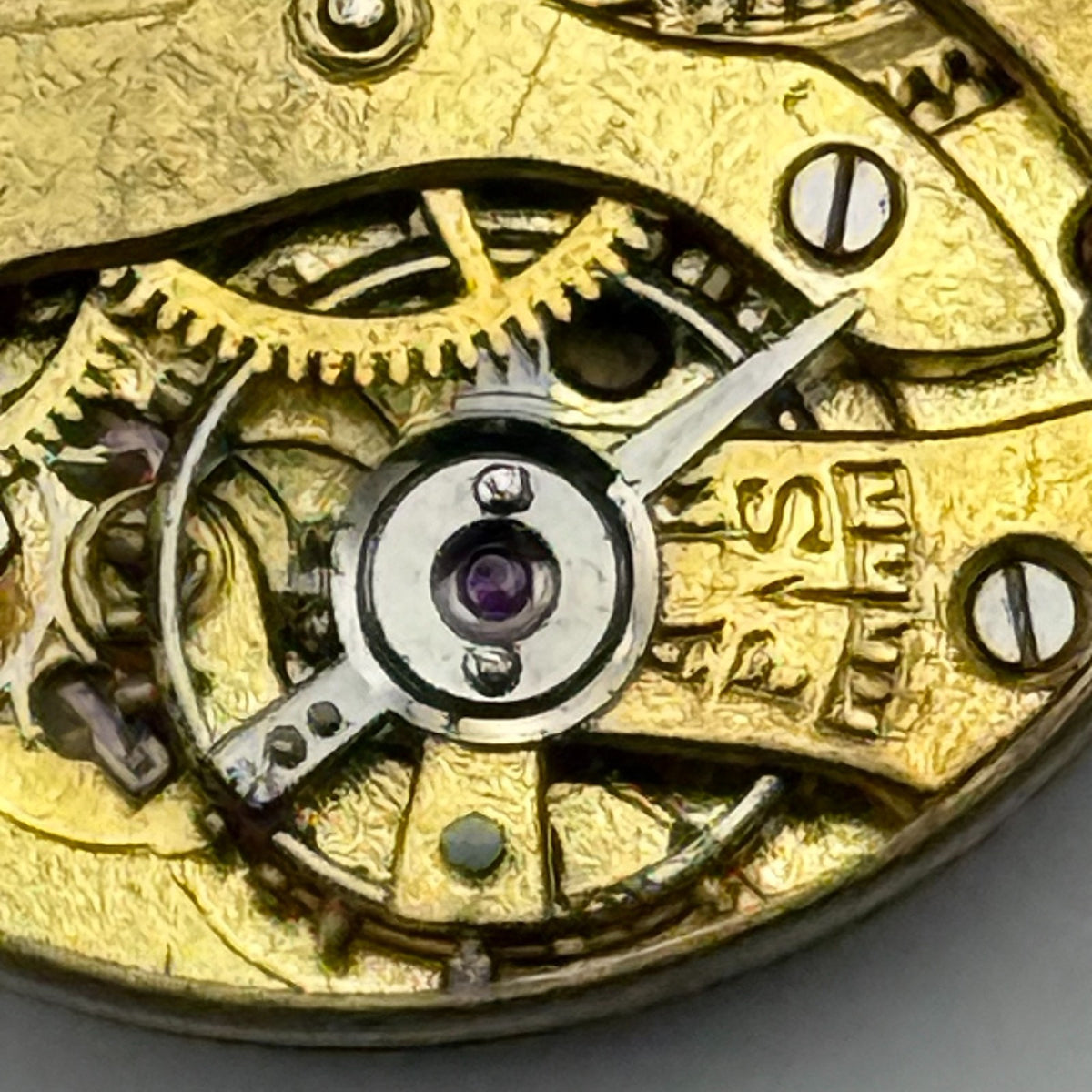Felsa 107 Watch Movement Swiss Manual Wind Vintage Parts Repair 19.7mm