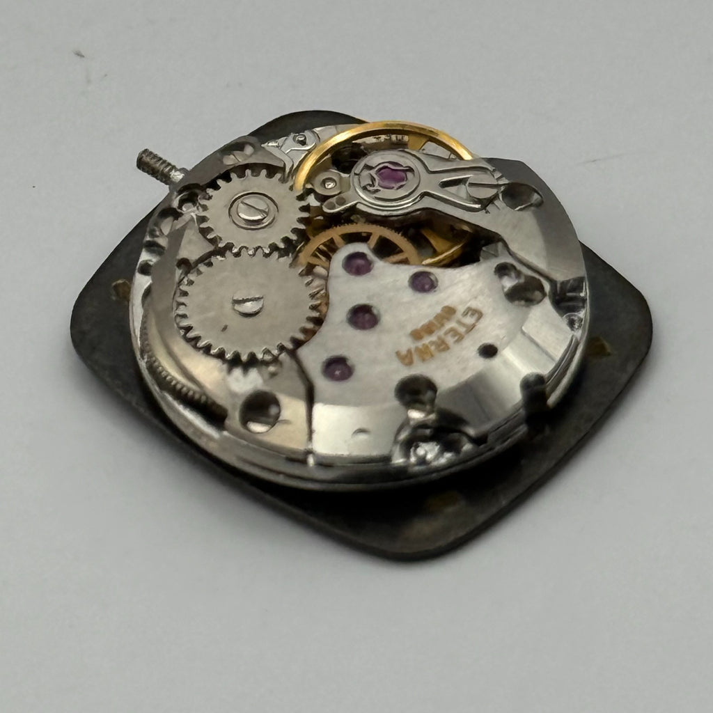 Eterna 12660 B Watch Movement - Ladies - For Parts / Repair - 17.4mm