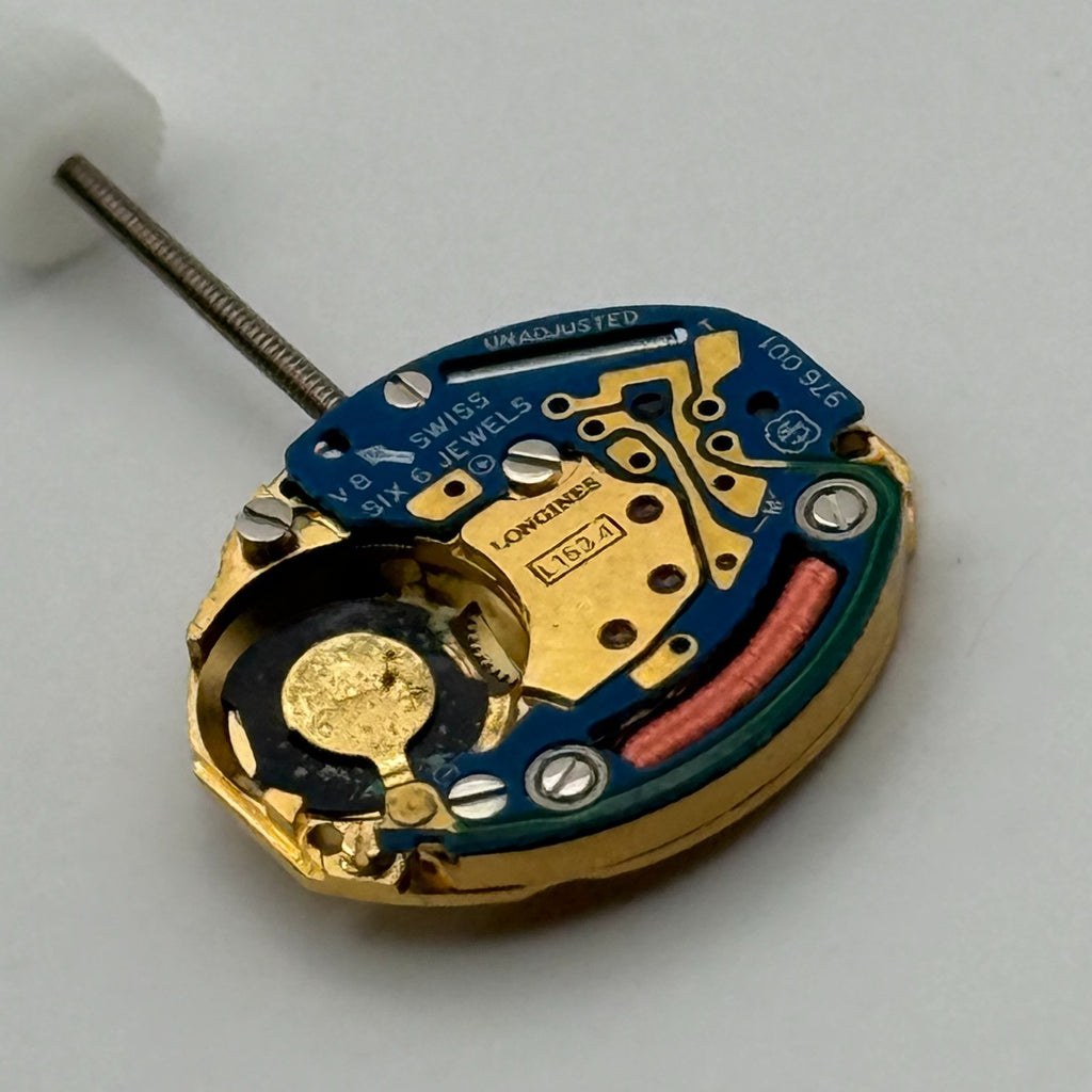 Longines L 153.4 Watch Movement - ETA 976.001 Quartz - For Parts / Repair - 13mm