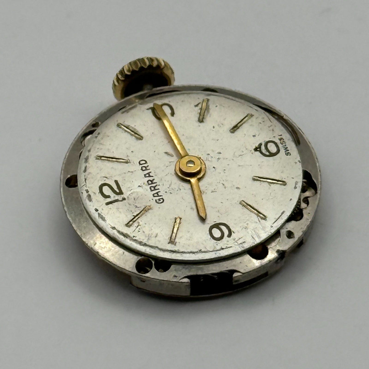 ETA 2510 Watch Movement - Garrard 17 Jewels Ladies 17.5m - For Parts / Repair