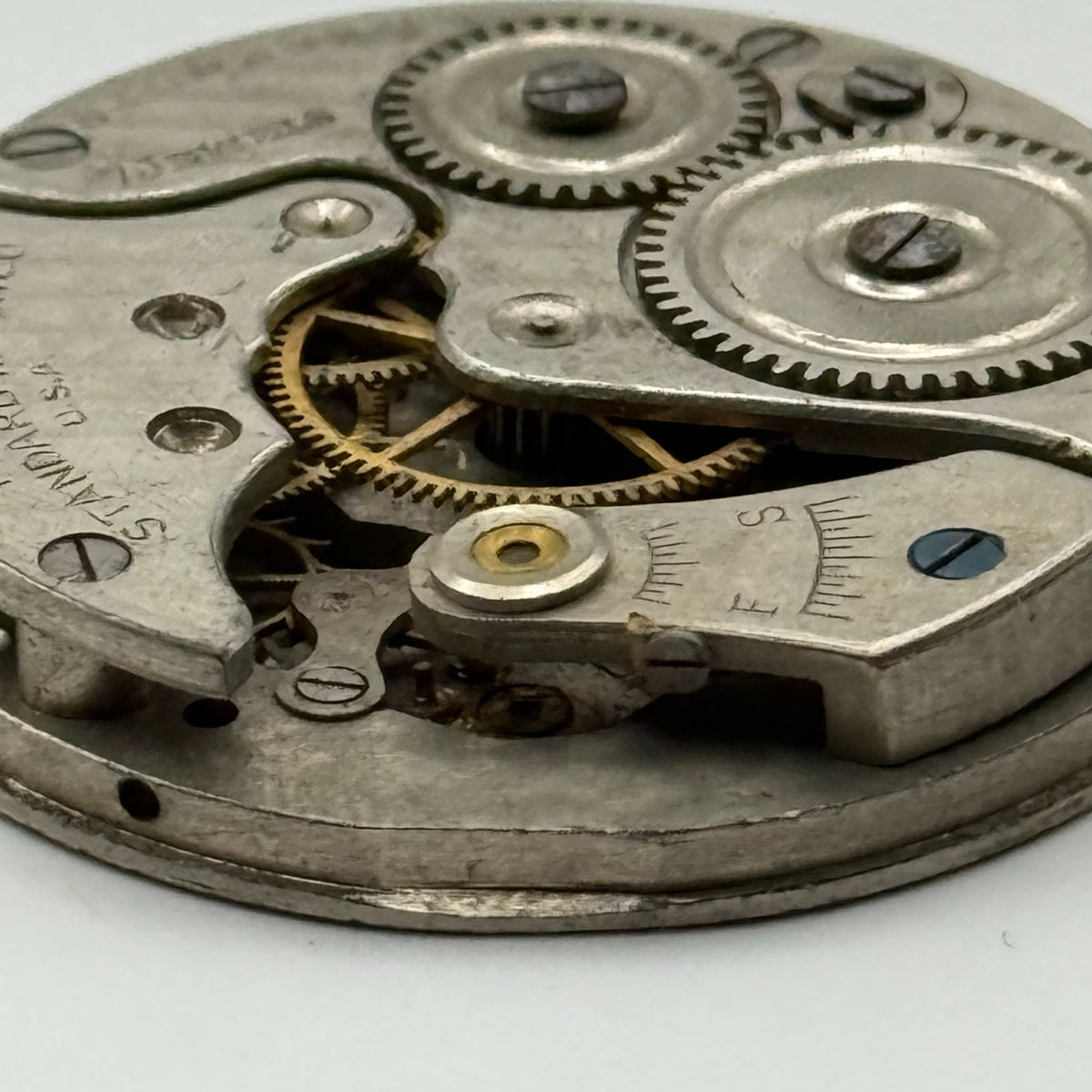 New York Standard Grade 306 Watch Movement Model BI American 1913 0s Parts