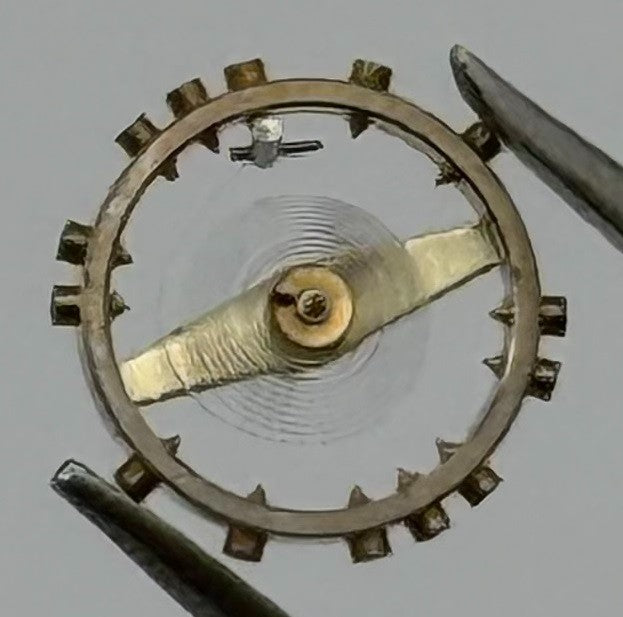AS 979 1012 Balance Wheel Complete And Spring 532 M Watch Movement Parts NOS