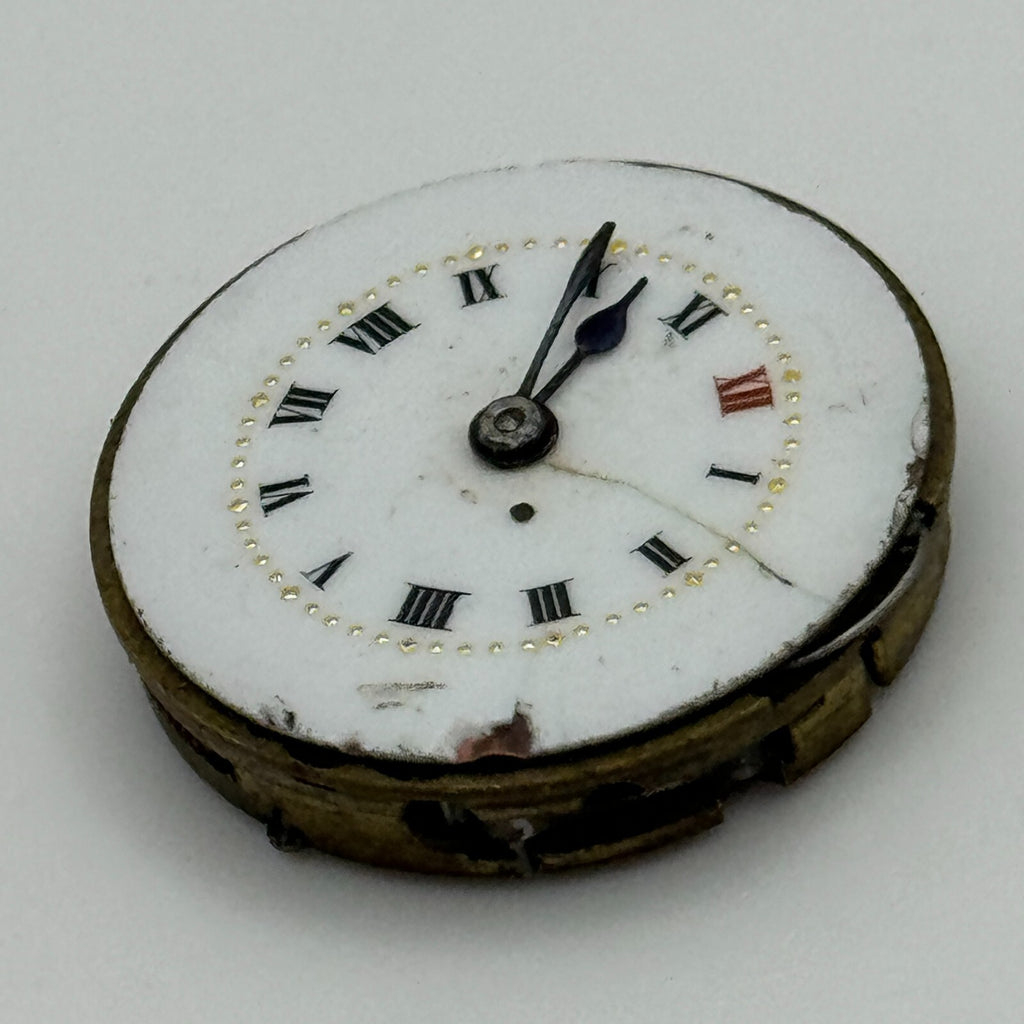 Stauffer S S & Co Watch Movement Manual Wind Swiss Vintage Parts Repair 22.6mm 