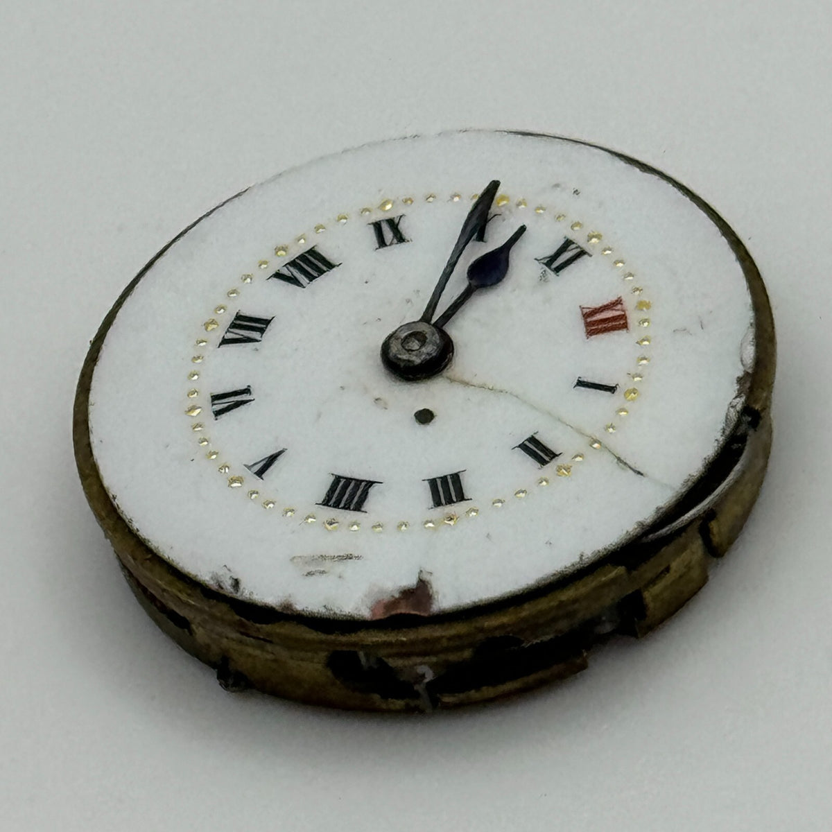 Stauffer S S & Co Watch Movement Manual Wind Swiss Vintage Parts Repair 22.6mm 