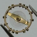 AS 1001 Balance Wheel Complete And Spring 7¾’’’ Renata 610 Watch Movement Parts