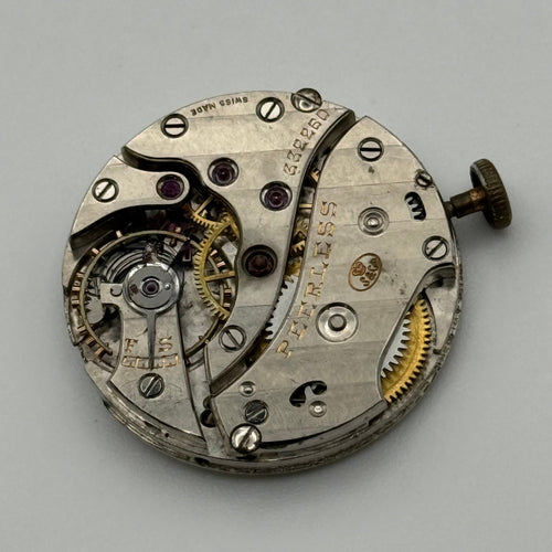 Peerless S&Co Military Watch Movement - For Parts / Repair