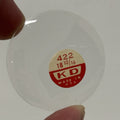 42.2mm Pocket Watch Glass / Crystal - 18 10/16 - 3.3mm Height - KD USA - Antique