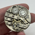 42.8mm Rare Antique Pateck & Co Geneva Swiss Pocket Watch Movement TO RESTORE